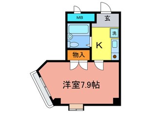 シャトレ－ツカサの物件間取画像